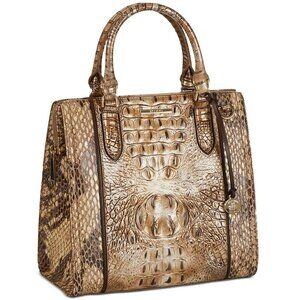 NWT Brahmin Caroline Cooper Embossed Leather purse